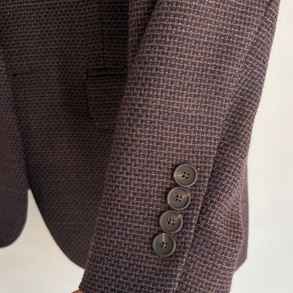 Jos. A. Bank Rich Brown Textured Blazer - Picture 8 of 9